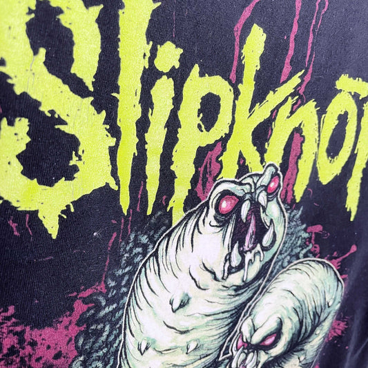 vintage 00's slipknot pulse of the maggots tennessee river tee