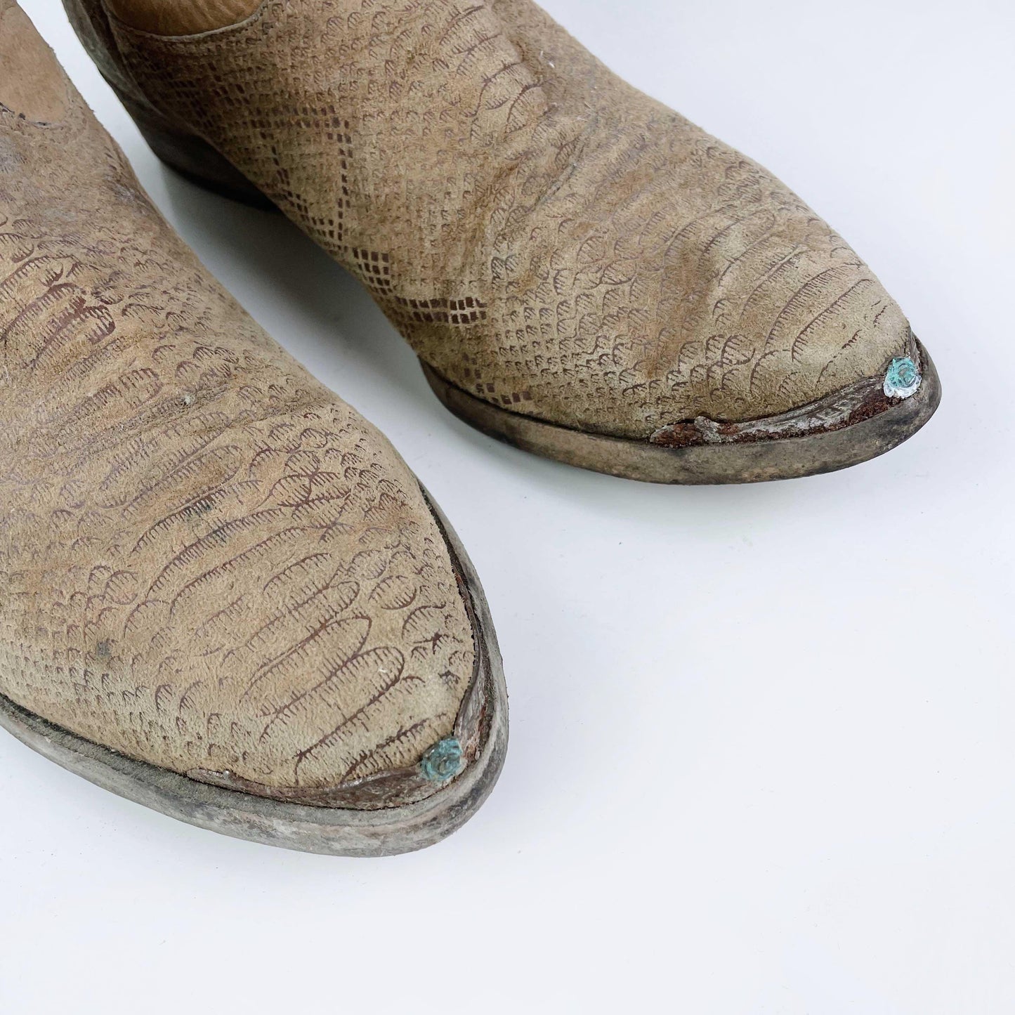 vintage zodiac usa slouchy cowboy boots