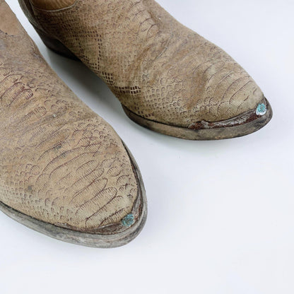 vintage zodiac usa slouchy cowboy boots