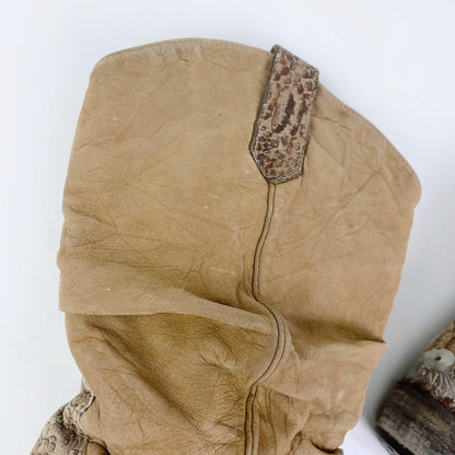 vintage zodiac usa slouchy cowboy boots