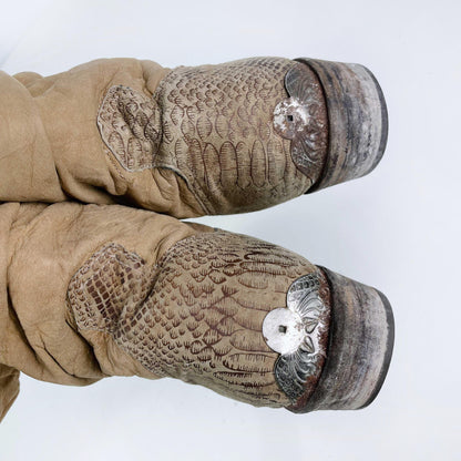 vintage zodiac usa slouchy cowboy boots