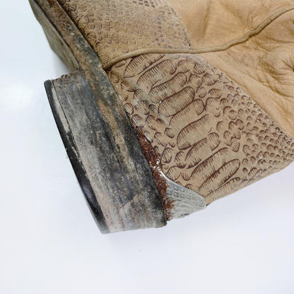 vintage zodiac usa slouchy cowboy boots