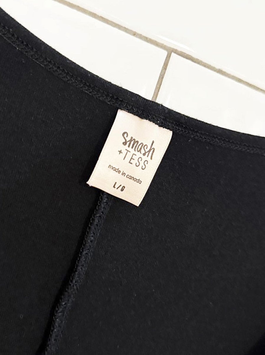 smash + tess shortie soft lounge romper | made in Canada - good market thrift store