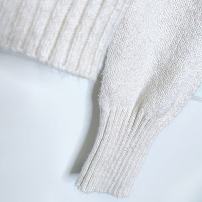 american eagle snoopy sledding knit sweater