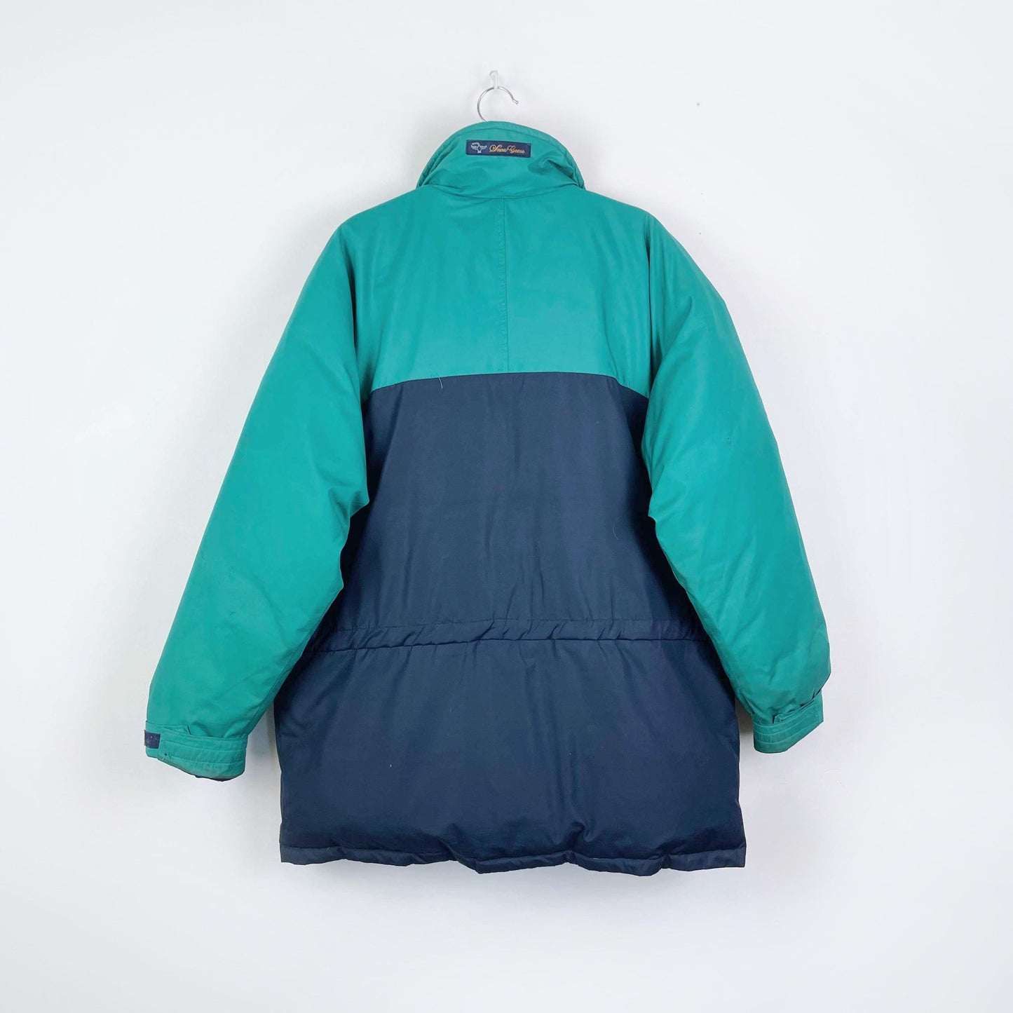 vintage 90s snow goose puffer jacket - size medium