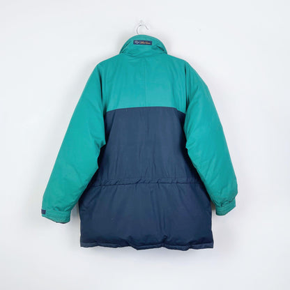vintage 90s snow goose puffer jacket - size medium