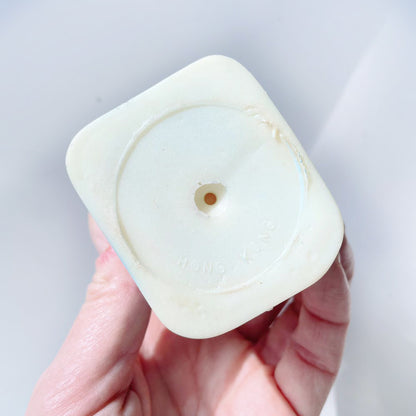 vintage 50s snowman squeaky toy