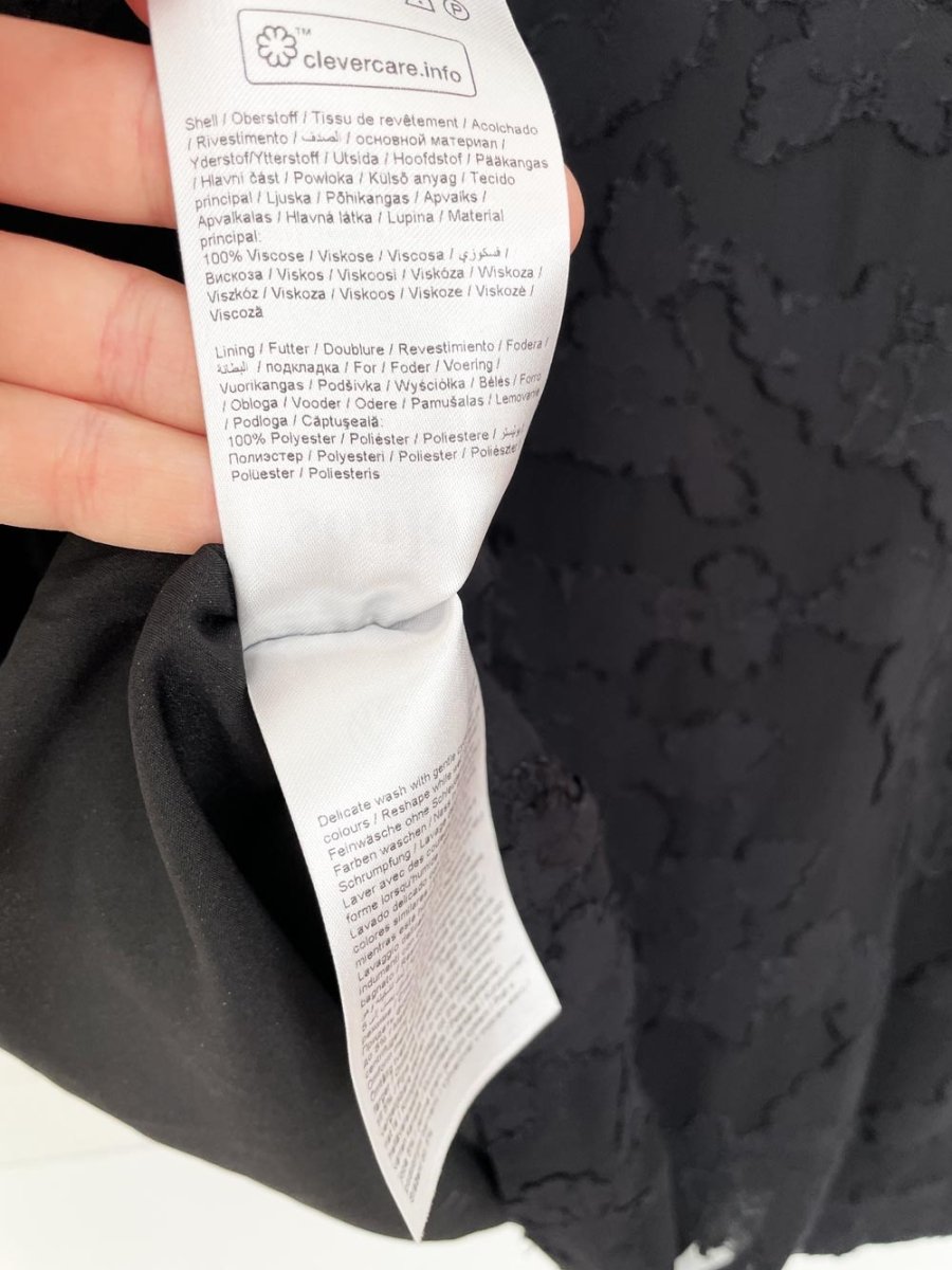 soaked in luxury 2026 felecia flutter sleeve v - neck blouse - good market thrift store
