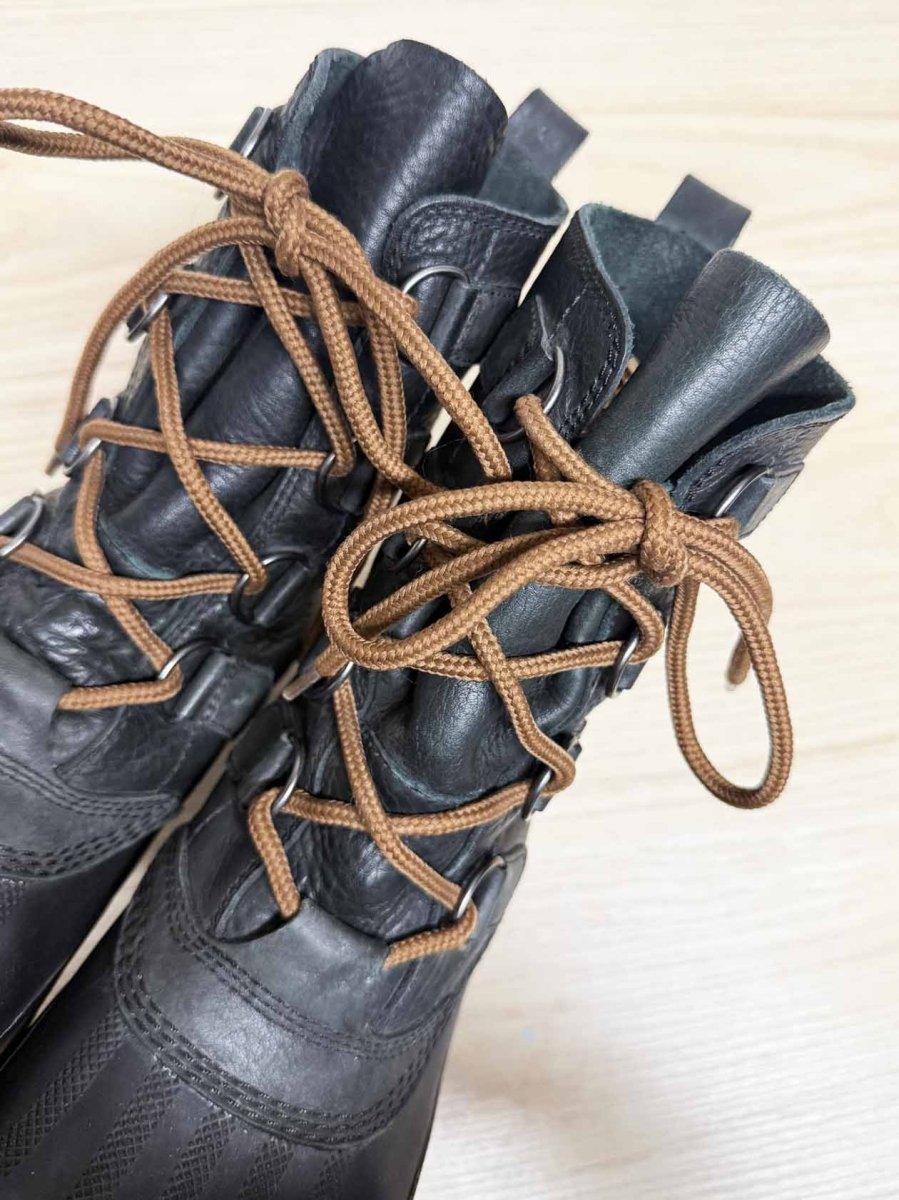 sorel kitchener caribou leather waterproof boot - good market thrift store