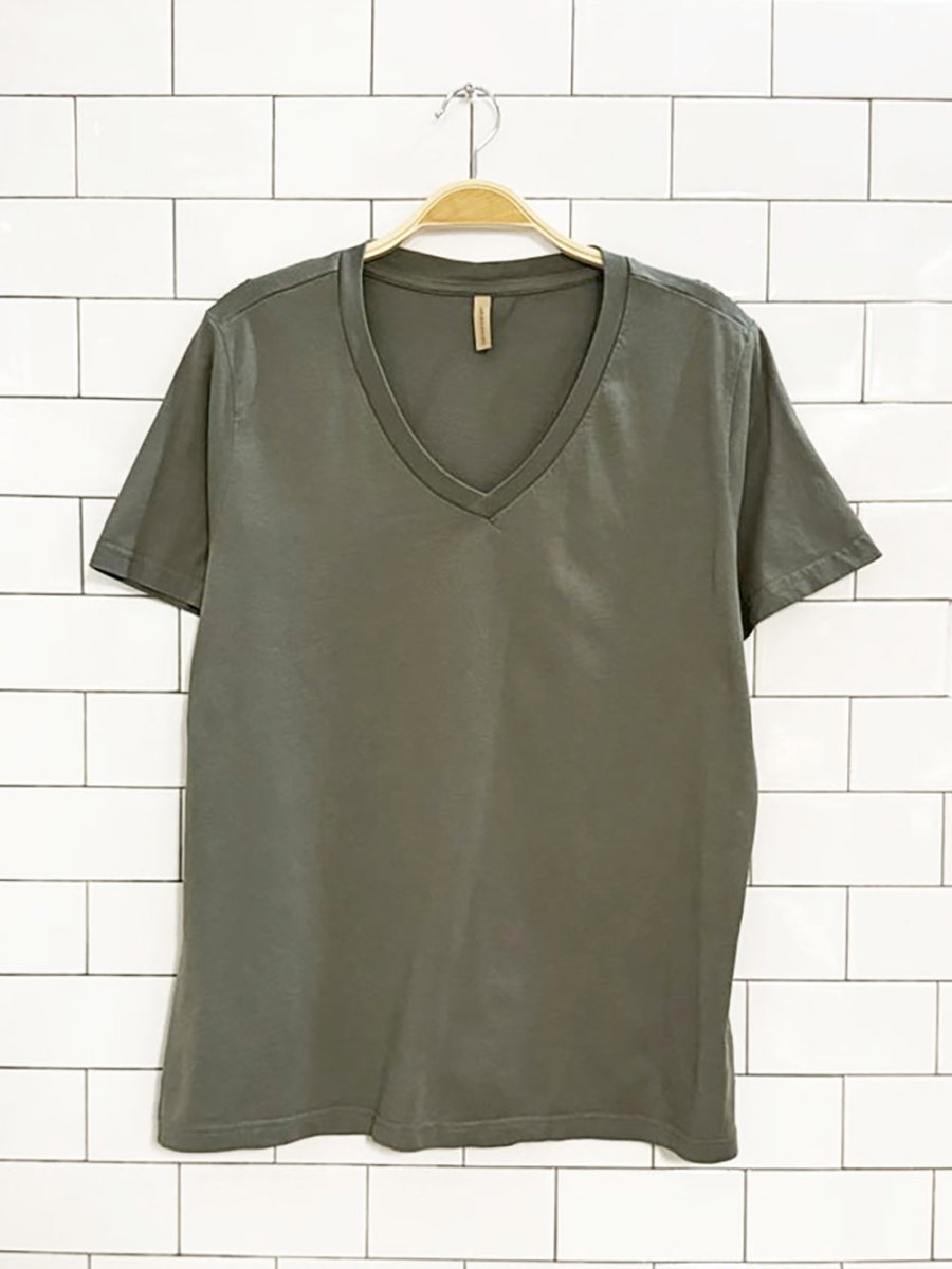 soya concept soft v - neck shirt - good market thrift store