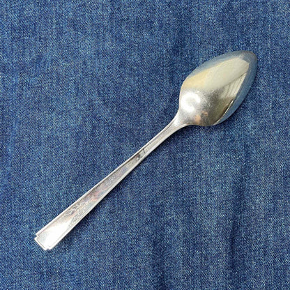 vintage silverware large spoon