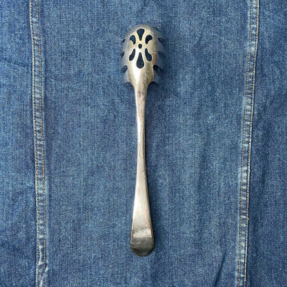 vintage pasta slotted server