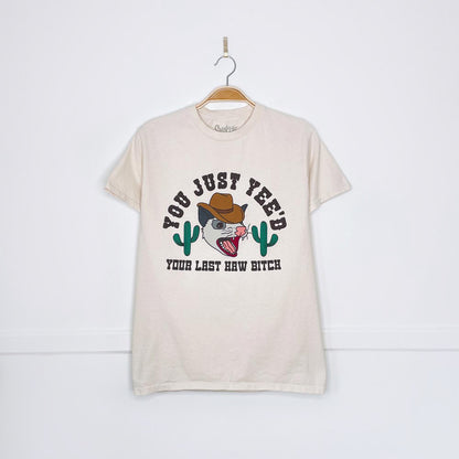 spencers yee haw western graphic tee