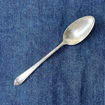 vintage silverware large spoon