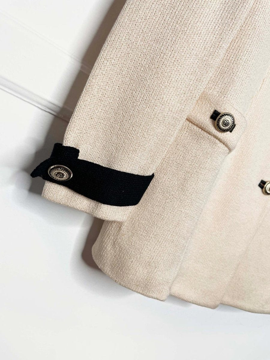 st john wool military - chanel style knit jacket | by marie gray - good market thrift store