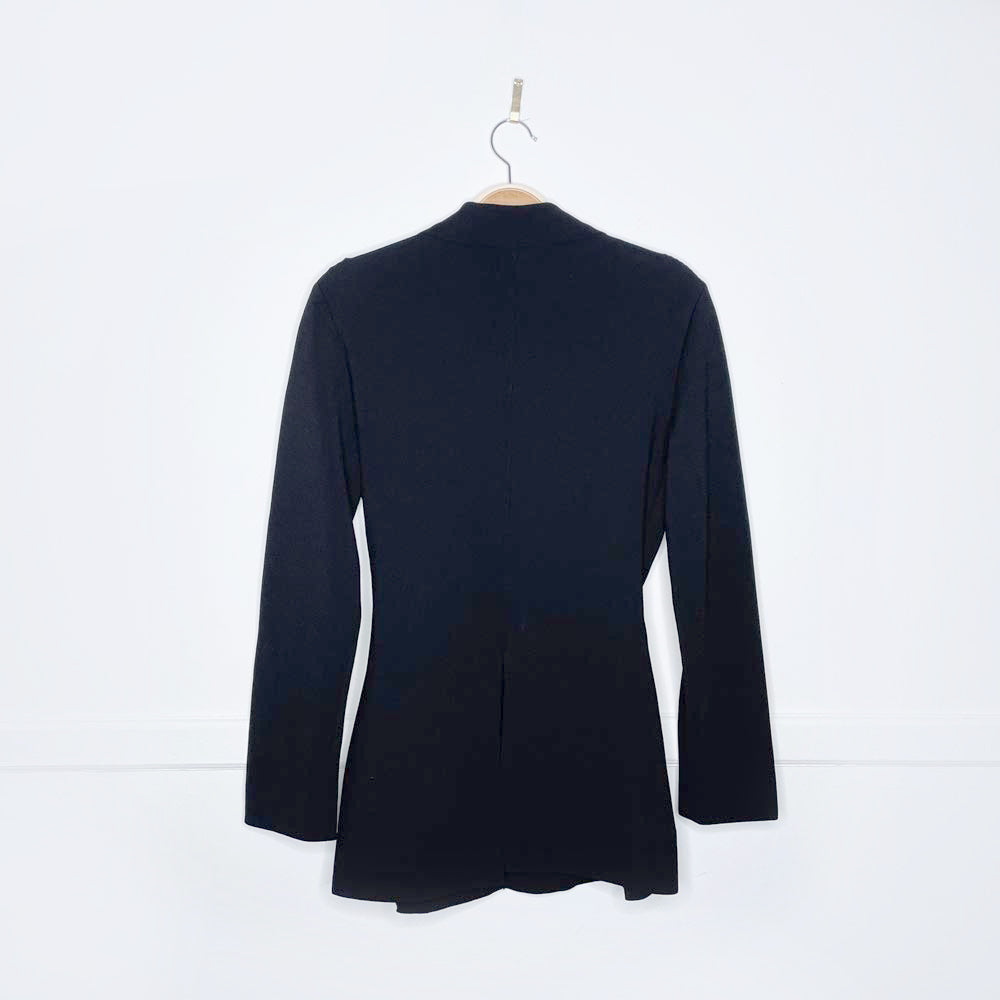 stella mccartney 2018 stretch knit wrap jacket