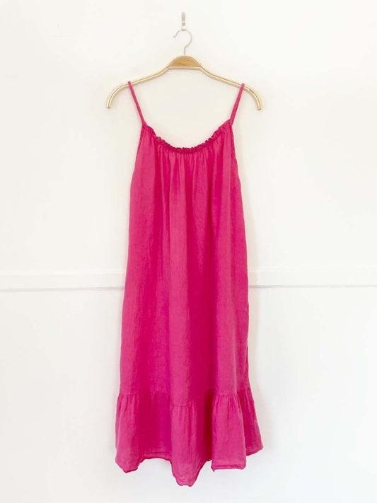 knee length dresses for ladies Stella Martini Linen Dress M  Rikochet Resale Online