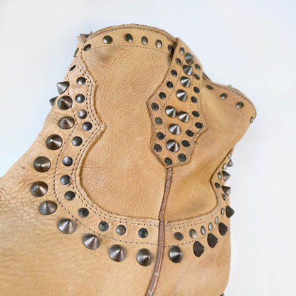 steve madden swaret studded short western boot