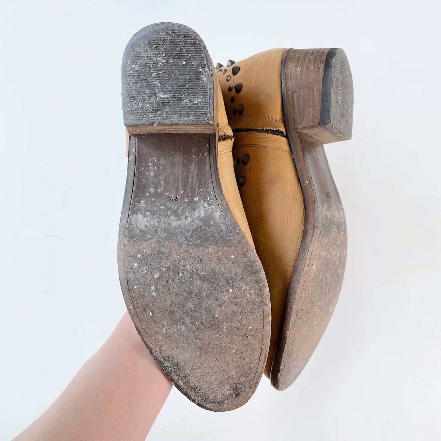 steve madden swaret studded short western boot