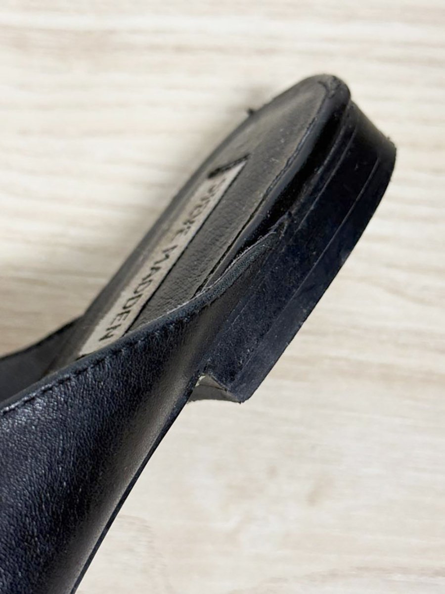 steve madden kandi leather horsebit mule - good market thrift store