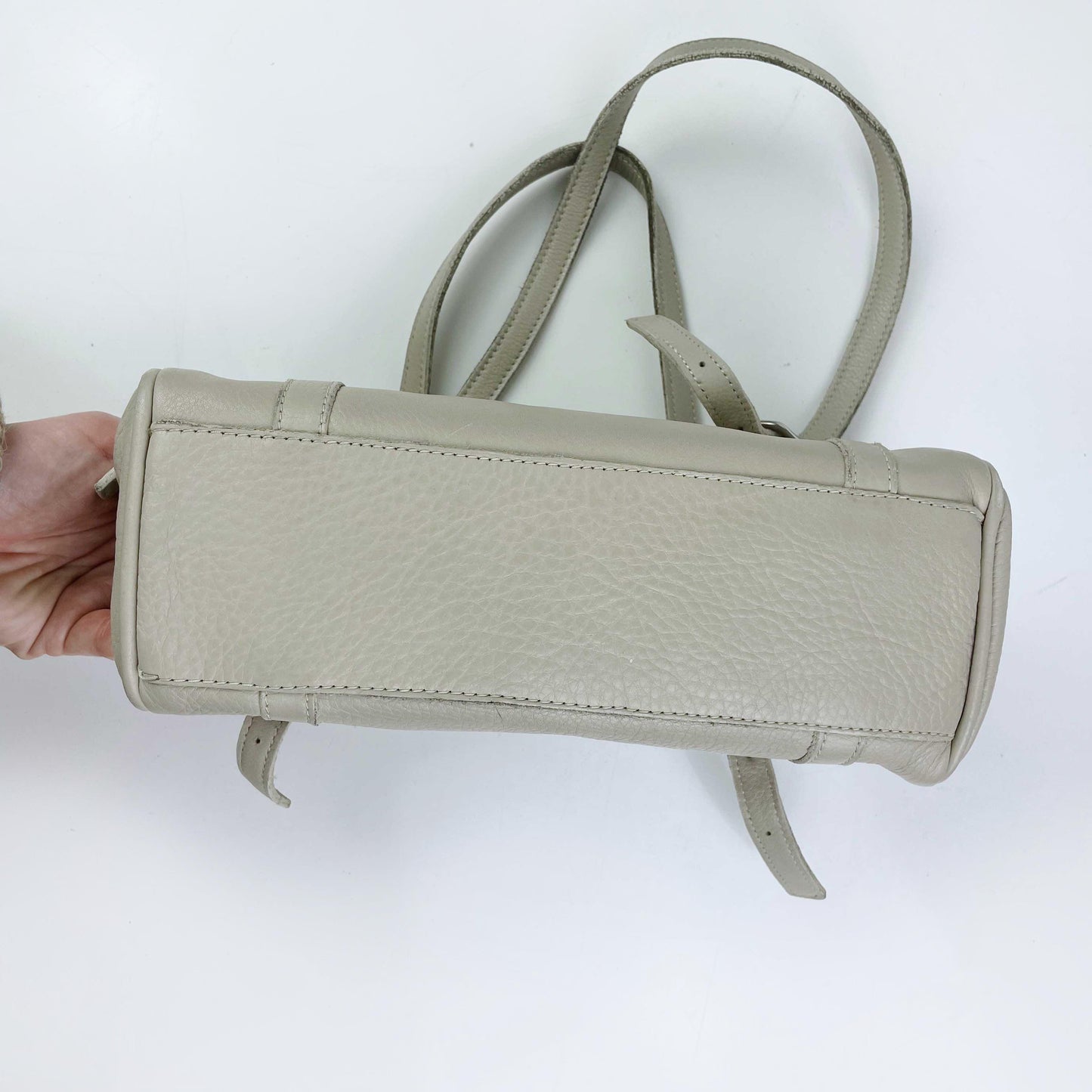 y2k roots pebbled leather mini shoulder bag