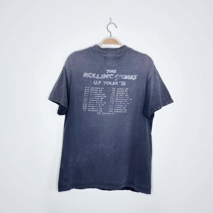 rolling stones 2006 us tour '78 band tee - size medium