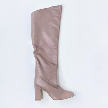 stuart weitzman lucinda butter leather slouchy boots