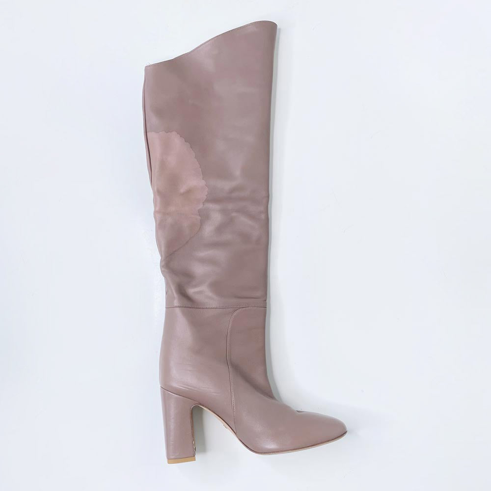 stuart weitzman lucinda butter leather slouchy boots
