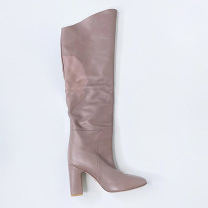stuart weitzman lucinda butter leather slouchy boots
