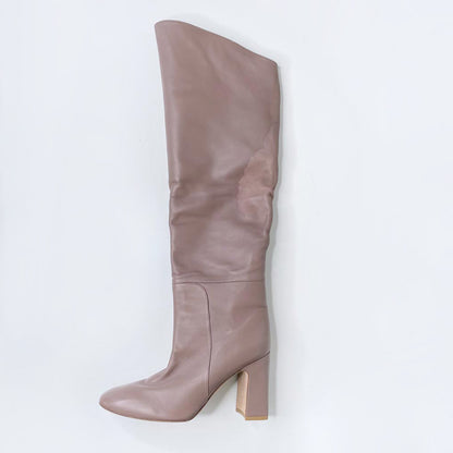 stuart weitzman lucinda butter leather slouchy boots