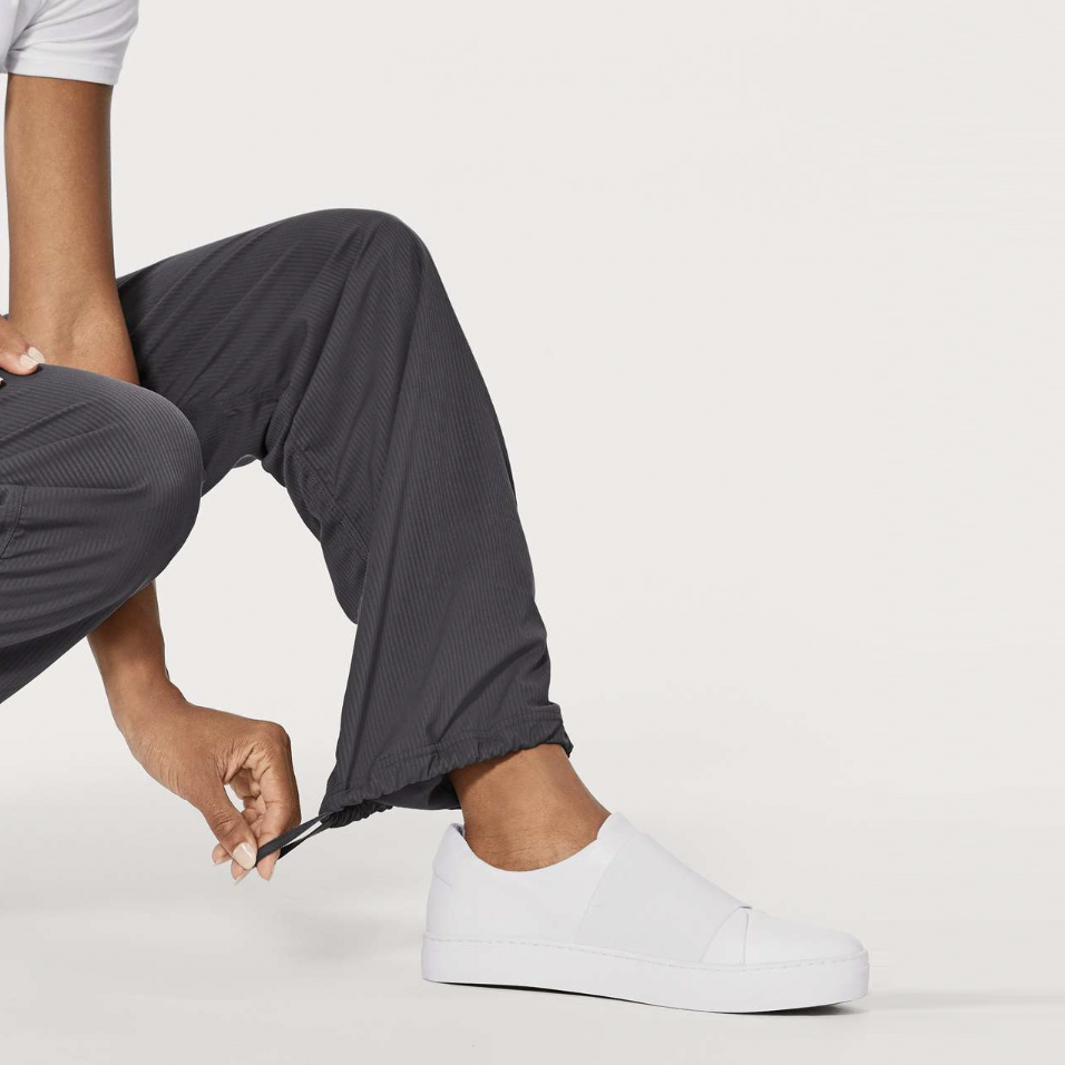 lululemon grey dance studio pants unlined - size 2 – good market
