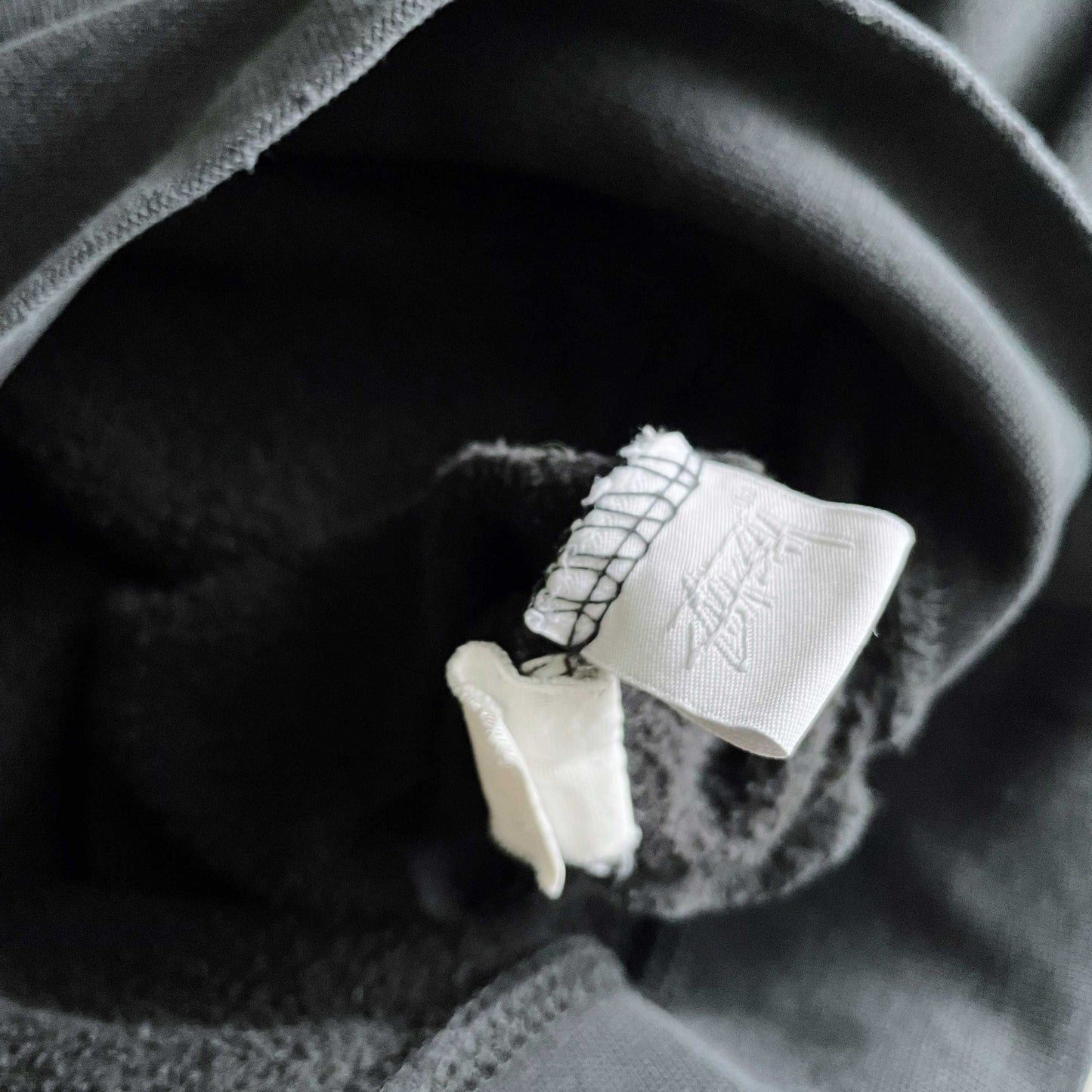 vintage stussy yin yang hoodie made in usa - size small