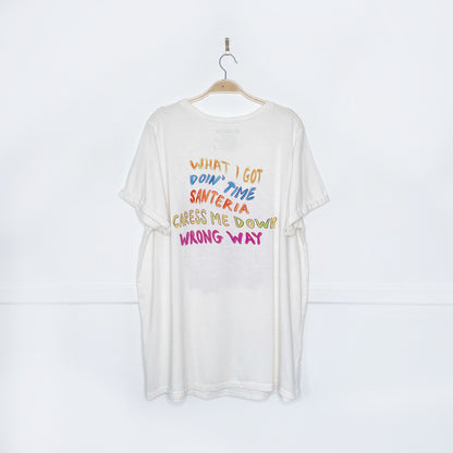 sublime oversized distressed sun t-shirt dress