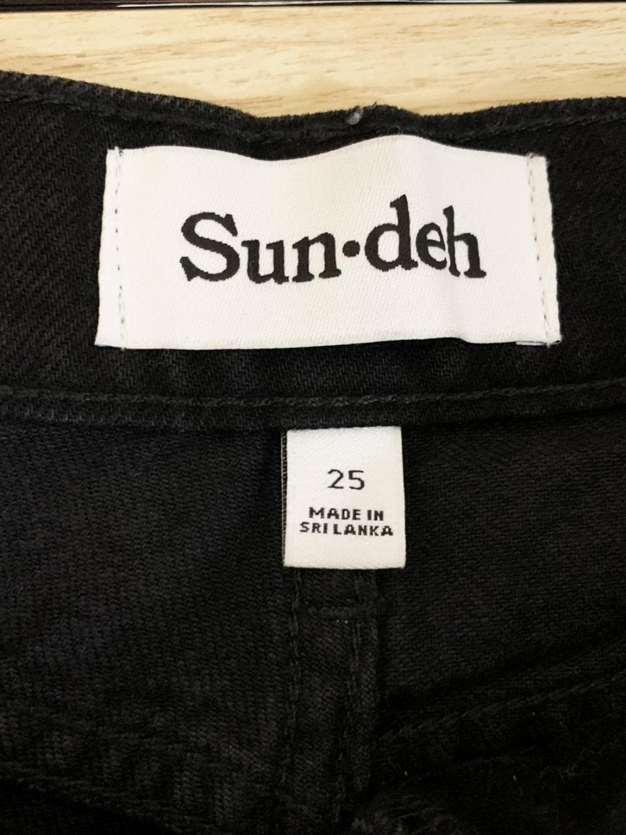 sun - deh carpenter denim shorts | aritzia - good market thrift store