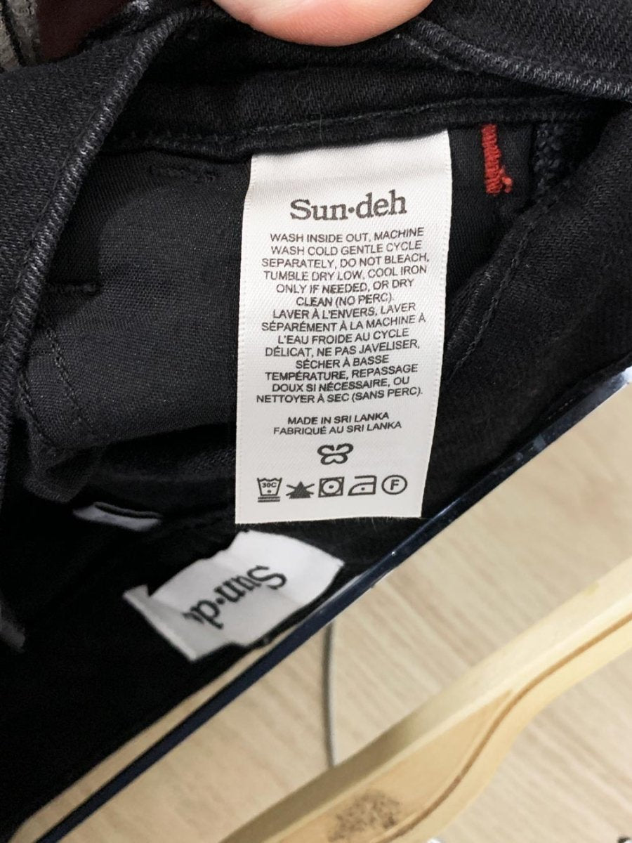 sun - deh carpenter denim shorts | aritzia - good market thrift store