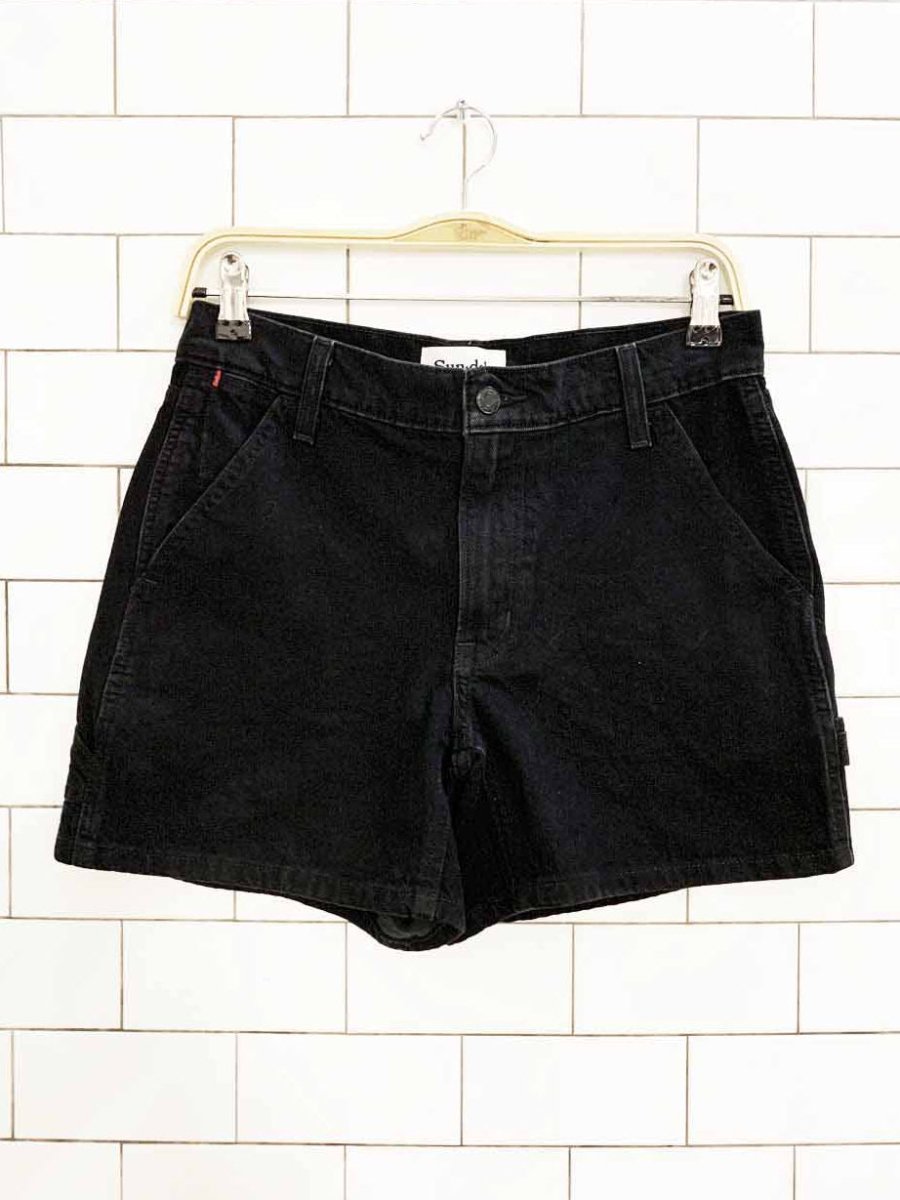 sun - deh carpenter denim shorts | aritzia - good market thrift store