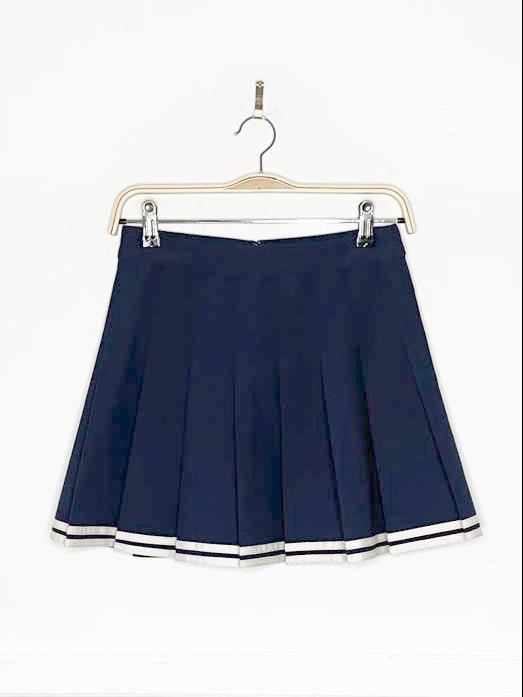 sun-deh olive pleated tennis micro mini skirt | aritzia - good market thrift store