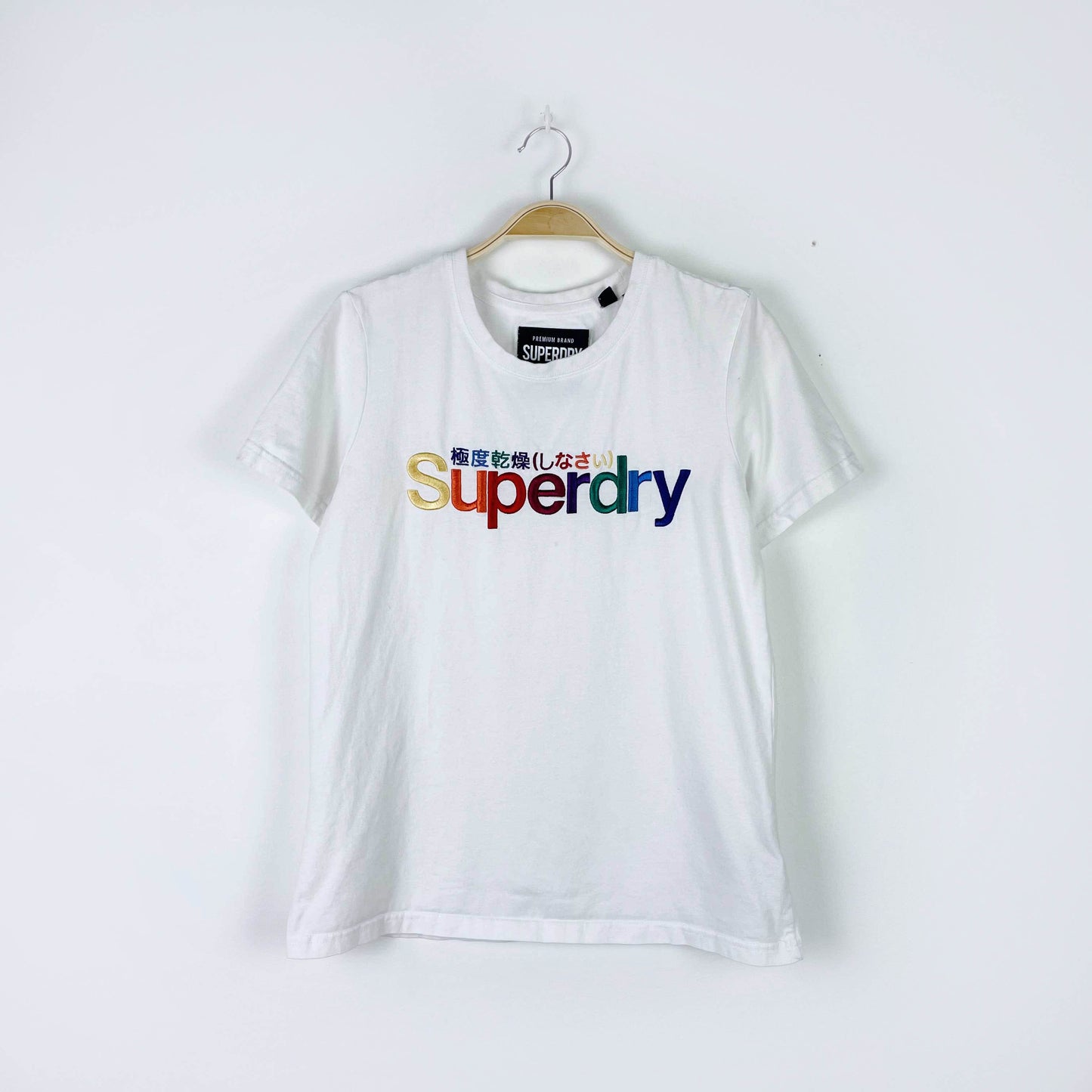 superdry flash rainbow tee