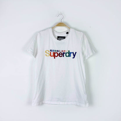 superdry flash rainbow tee