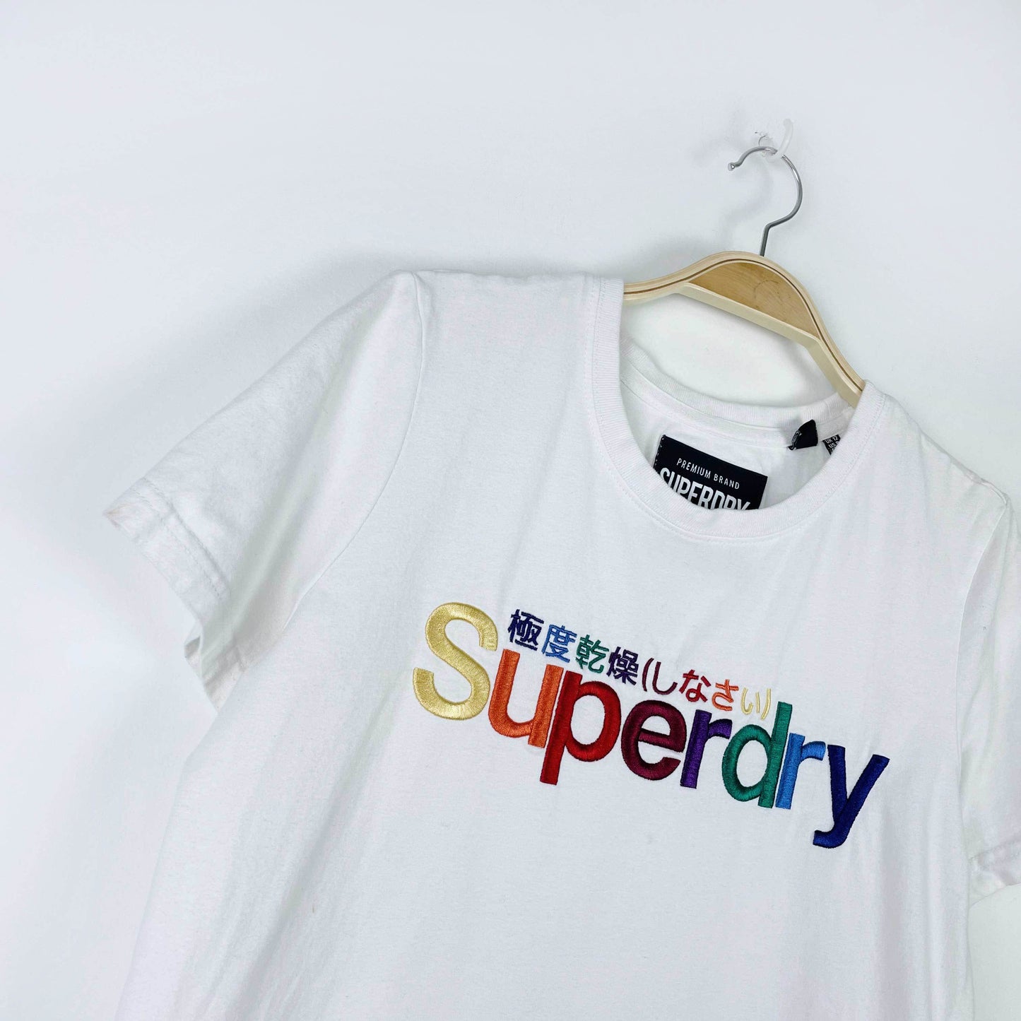superdry flash rainbow tee