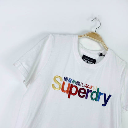 superdry flash rainbow tee
