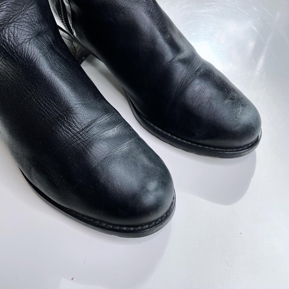 stuart weitzman low heel alljill butter leather boots