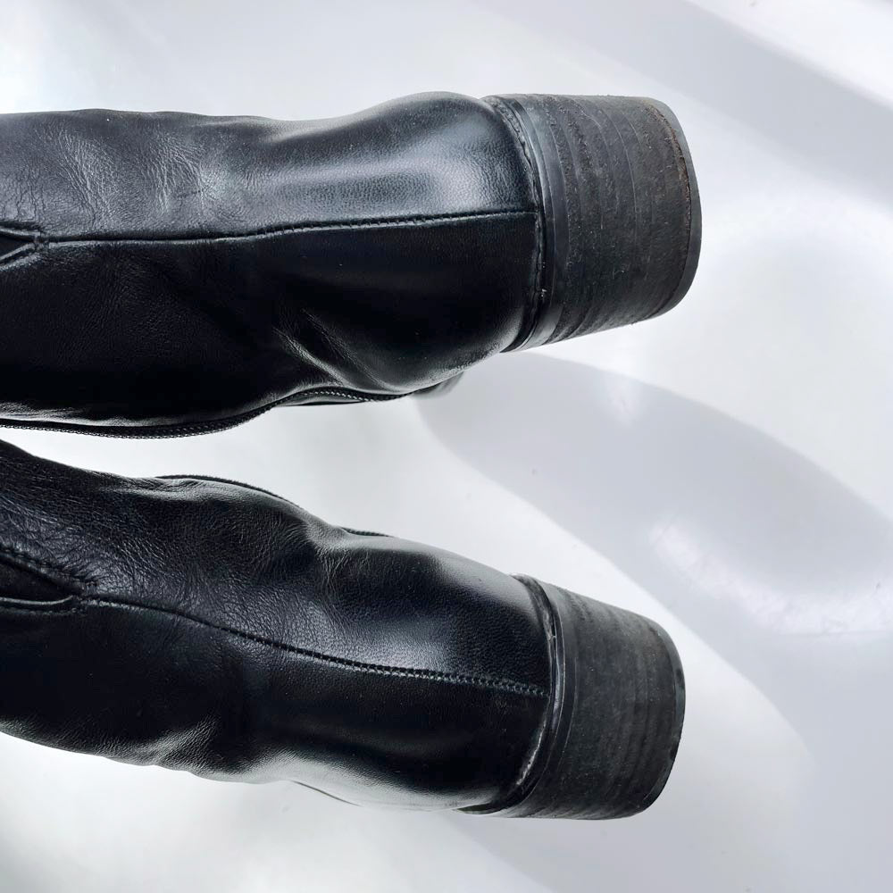 stuart weitzman low heel alljill butter leather boots