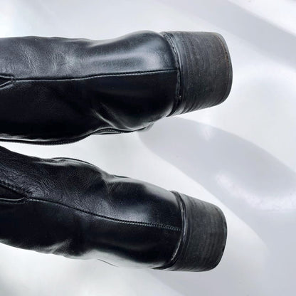 stuart weitzman low heel alljill butter leather boots