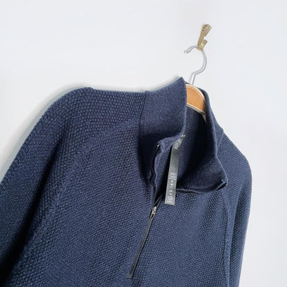 lululemom 2023 textured knit 1/2 zip sweater