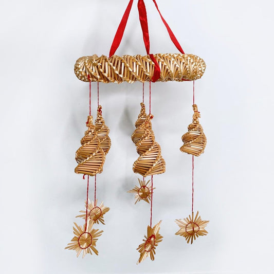 swedish scandinav straw holiday decor - good market thrift store