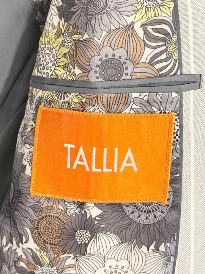 tallia silk - wool - linen blend pinstripe blazer - good market thrift store