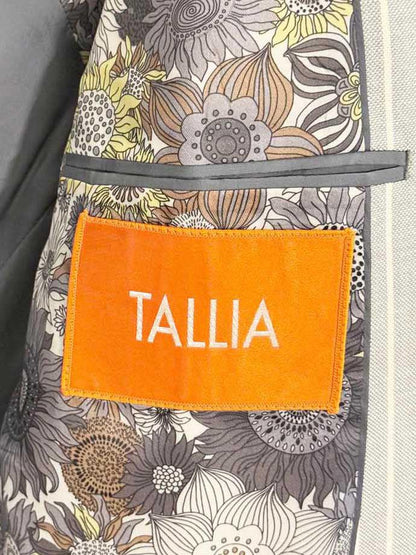 tallia silk - wool - linen blend pinstripe blazer - good market thrift store