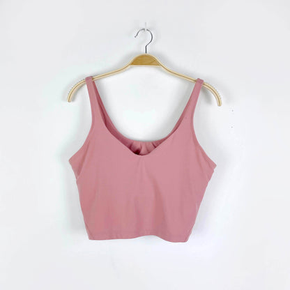 lululemon 2021 align nulu tank pink puff