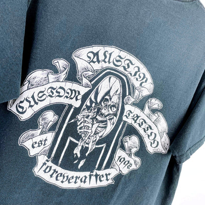 vintage 90s austin texas oracle tattoo tee - medium